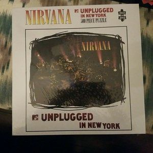 Nirvana MTV Unplugged In New York 500 Piece Jigsaw Puzzle New Sealed Kurt Cobain